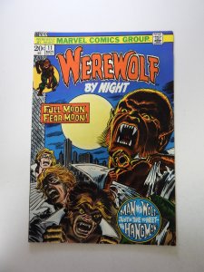 Werewolf by Night #11 (1973) FN+ condition