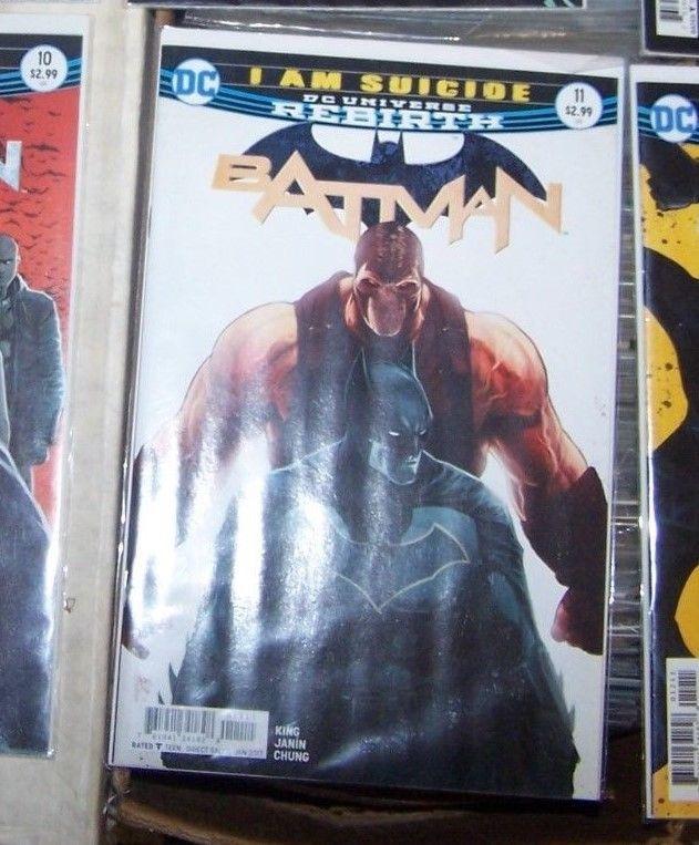 Batman # 11 JAN 2017  DC UNIVERSE REBIRTH  l am  suicide PT 3  BANE