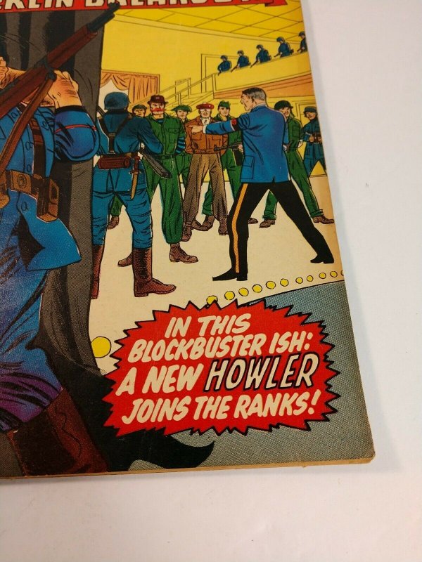 Sgt Fury & His Howling Commandos 35 Marvel Comics Oct 1966 Nick Fury WW2 Comic