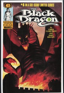 The Black Dragon #6 (1985) The Black Dragon