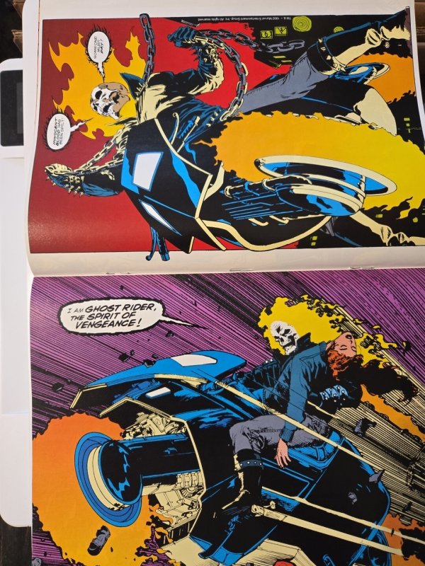 Ghost Rider Poster Magazine