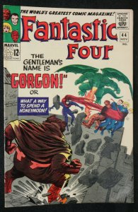 Fantastic Four #44 - 1st App of Gorgon (Grade 7.0 / 7.5) 1965