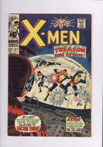X-Men 37  VF-  (1967)  Great looking Silver Age classic