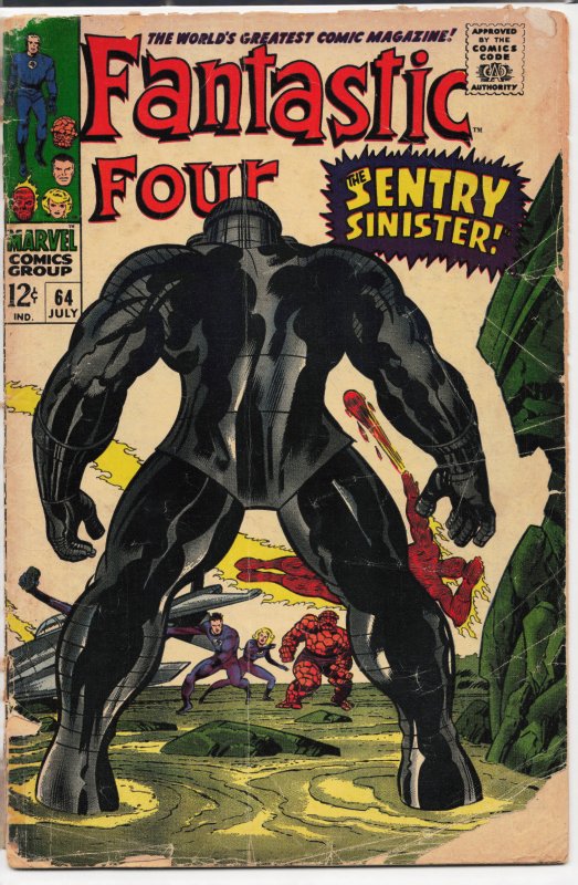 Fantastic Four #64 (1967) Fantastic Four [Key Issue]