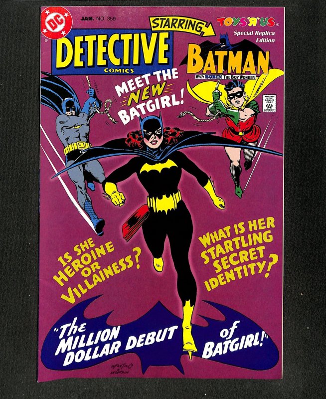 Detective Comics (1937) #359 Toys R Us Replica Variant 1st Appearance Batgirl!