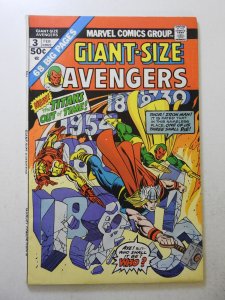 Giant-Size Avengers #3 (1975) FN Condition! MVS intact!