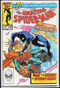The Amazing Spider-Man #275 (1986) Spider-Man