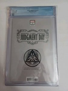 A.X.E. Judgment Day #2  Nakayama Virgin Variant - X-23 - 2022- CGC 9.8