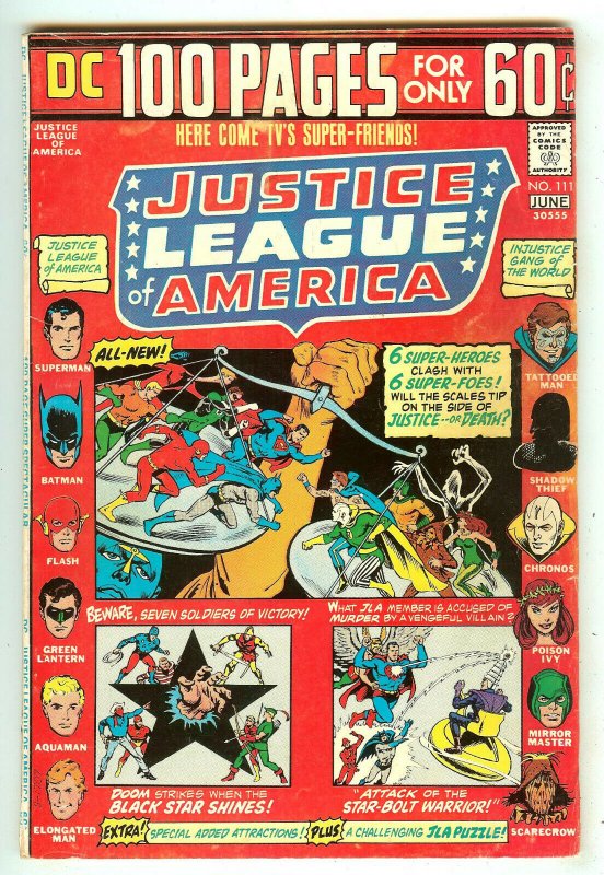 Justice League Of America 111   1st Libra