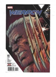 Weapon X #6 Second Print Cover (2017) abc