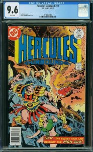 Hercules Unbound #11 (1977) CGC 9.6 NM+