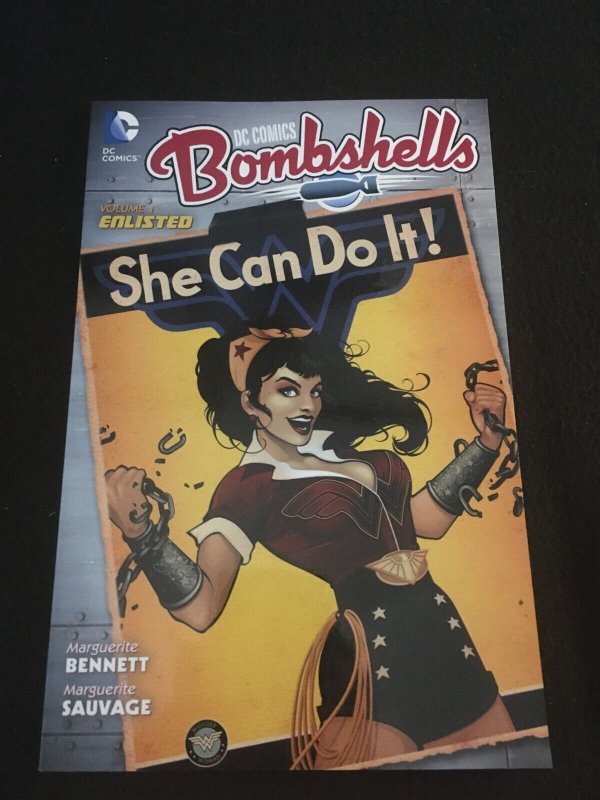 DC COMICS: BOMBSHELLS Vol. 1: ENLISTED  Trade Paperback