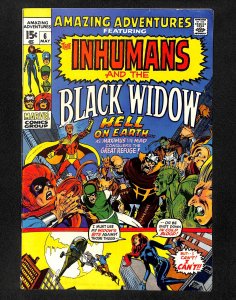 Amazing Adventures #6 Black Widow Inhumans!