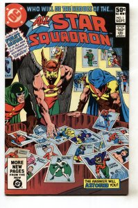 ALL-STAR SQUADRON #1--HAWKMAN--DC--COMIC BOOK-FN