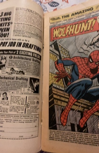 The Amazing Spider-Man #125 (1973)2nd manwolf