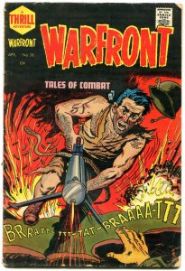 WARFRONT #26 BOB POWELL VIOLENT ART STORIES 1955 KOREA G