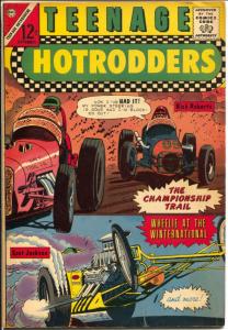 Teenage Hotrodders #14 1965-Charlton-NHRA Pomona Winternationals-FN