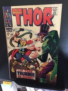 Thor #146 (1967) high-grade Inhumans origin Kirby key! VF Ring master key!
