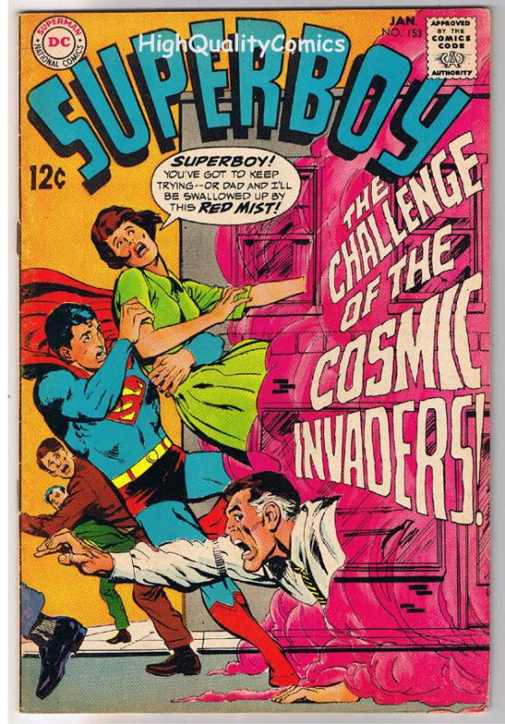 SUPERBOY #153, VF, Red Mist, Neal Adams, Smallville, 1949 , more DC in store