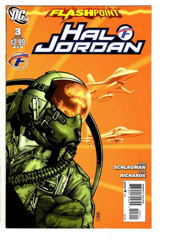 3 Flashpoint: Hal Jordan DC Comic Books # 1 2 3 Green Lantern Star Sapphire LH4