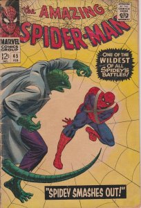 Amazing Spider-Man #45 - (Feb 1967, Marvel) 