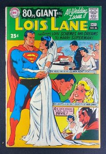 Superman's Girlfriend Lois Lane (1958) #86 FN+ (6.5) Neal Adams Cover 80pg Giant