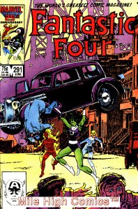 FANTASTIC FOUR  (1961 Series)  (MARVEL) #291 Very Fine Comics Book