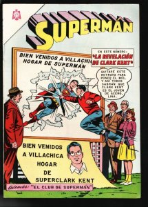 Superman #457 1964-Superboy stories-Spanish language-NM-High Grade