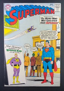 Superman (1939) #163 VF- (7.5) Curt Swan Wonder-Man un