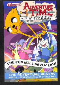 Adventure Time #1 VF/NM 9.0 Based on Hit Cartoon!