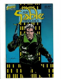 12 Jon Sable Freelance First Comics # 31 32 39 42 43 44 45 46 47 48 50 52 HG4