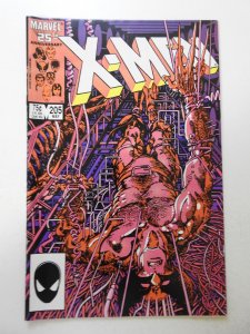 The Uncanny X-Men #205 (1986) FN+ Condition!