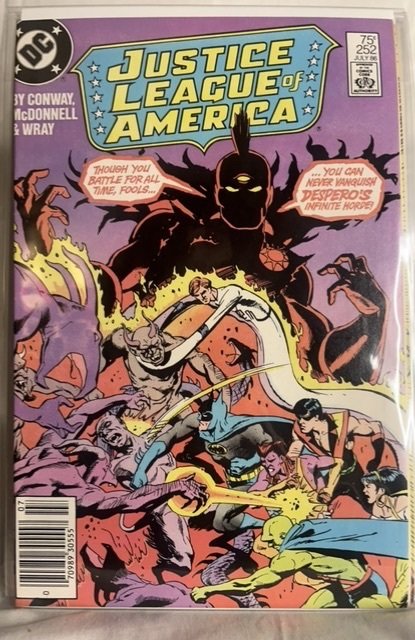 Justice League of America #252 (1986)