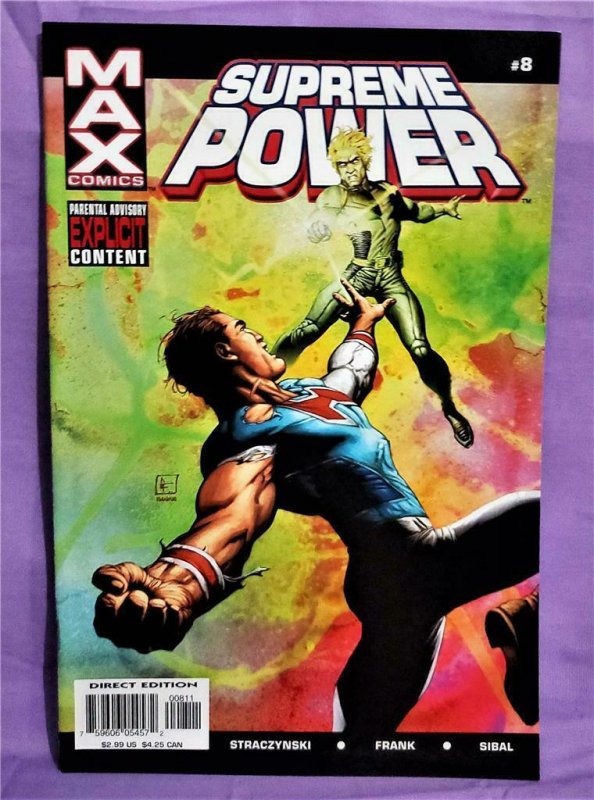 SUPREME POWER #1 - 12 Gary Frank J. Michael Straczynski (Marvel, 2003)! 