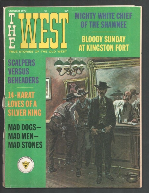 The West Magazine October 1970- Scalpers vs Beheaders