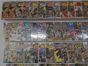 Huge Lot of 120+ Comics W/ Kull, Captain America, Master of Kung Fu! Avg. FN/VF