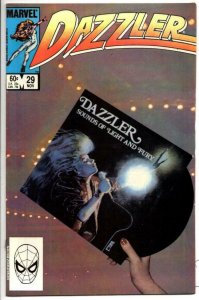 DAZZLER #29, VF+, 1981 1983, more Marvel in store