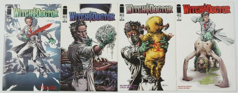 Witch Doctor #1-4 VF/NM complete series - image comics - brandon seifert set 2 3