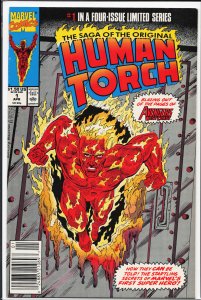 Saga of the Original Human Torch #1 (1990) Human Torch