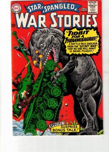 Star Spangled War Stories #125 (1966) VF+ PRICE DROP $146. Dino Cover Lynchburg!