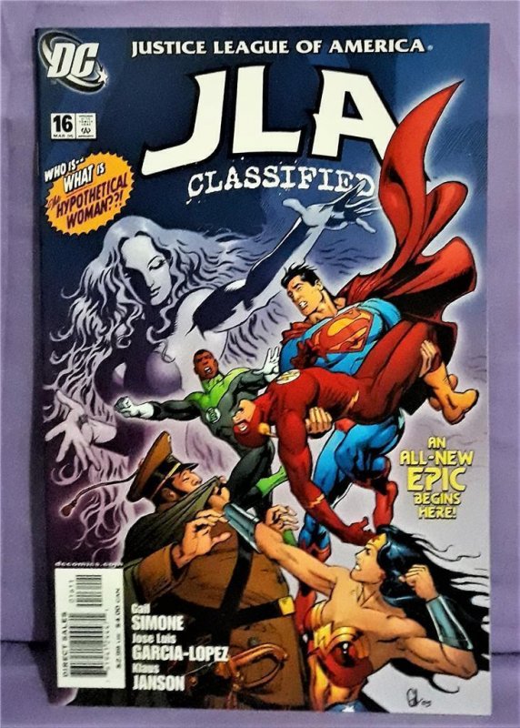 JLA CLASSIFIED #16 - 21 Hypothetical Woman Jose Luis Garcia-Lopez (DC 2006)