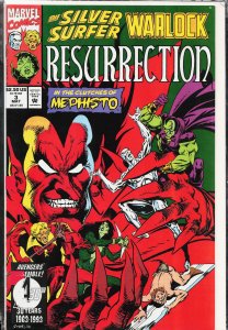Silver Surfer/Warlock: Resurrection #3 (1993) Warlock