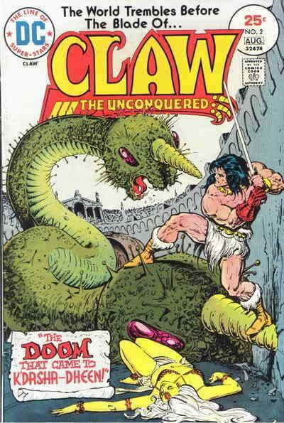 Claw the Unconquered #2 FN; DC | save on shipping - details inside