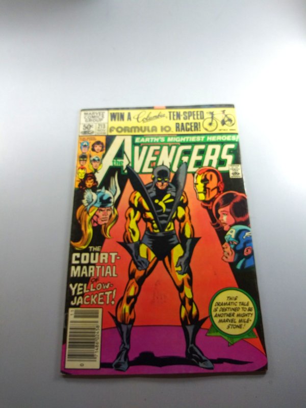 The Avengers #213 (1981) - F