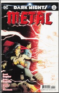 Dark Nights: Metal #2 Second Print Cover (2017) Justice League
