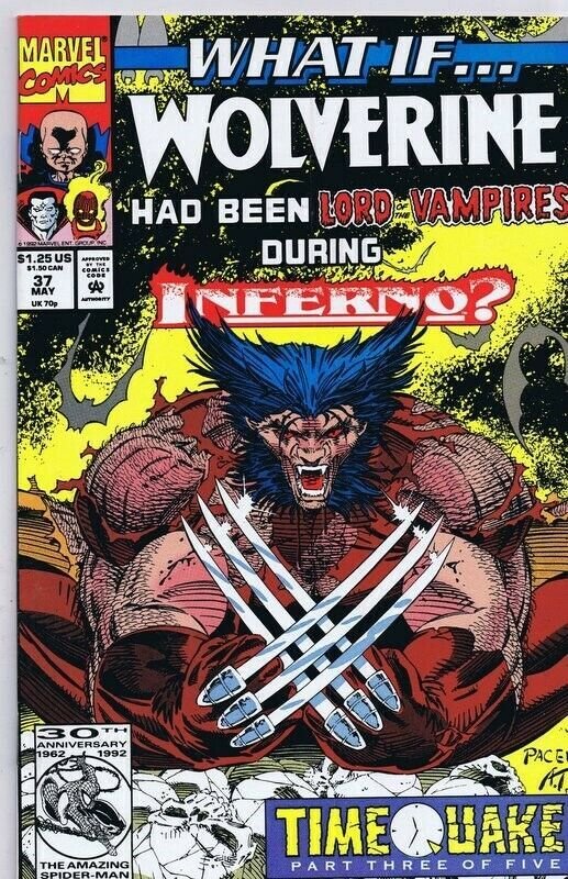 What If #37 ORIGINAL Vintage 1992 Marvel Comics Wolverine 