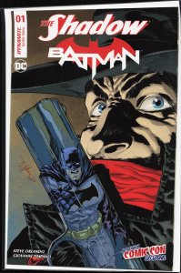 The Shadow / Batman #1 New York Comic Con Cover (2017) The Shadow