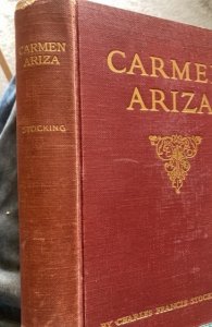 Carmen Ariza, stocking, 1916.. religious tale