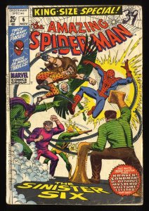 Amazing Spider-Man Annual #6 FA/GD 1.5