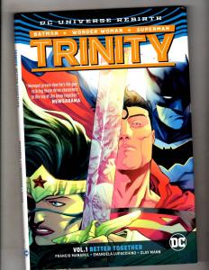 TRINITY Vol 1 Better Together HARDCOVER DC Comics Graphic Novel Comic Book J330